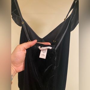 Black Victoria Secret velvet jumper